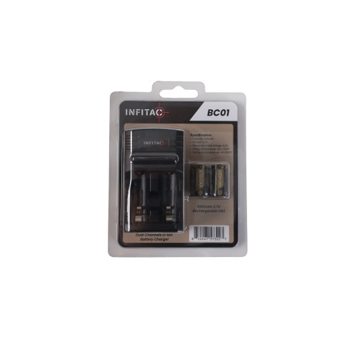 Infitac BC01 Li-ion Battery Charger Kit - Fits FMP13 and FML19