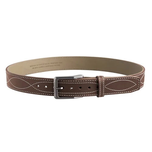 TEJAS GUN BELT EL PISTOLERO CHOCOLATE 38 IN