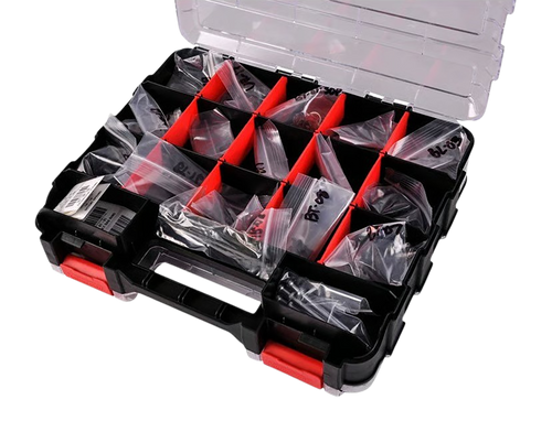 Luth-ar TL-GSK Gunsmith Parts Kit Black/Red AR-15 Firearm