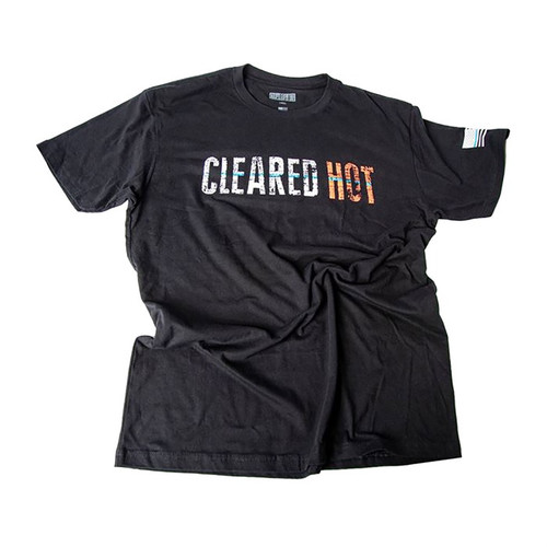 CLEARED HOT T-SHIRT BLACK SMALL