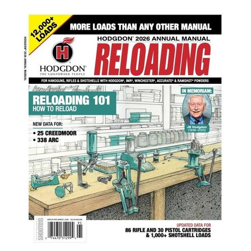 Hodgdon 2026 Annual Reloading Manual