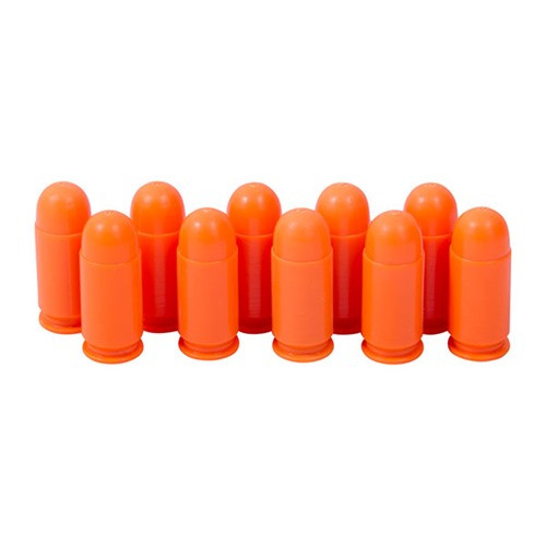 9MM MAKAROV ORANGE DUMMY ROUNDS 10/PACK
