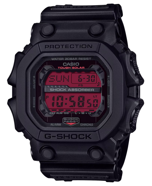 GSHOCK GX56BBR1CR    CLASSIC SOLAR BLK/RED