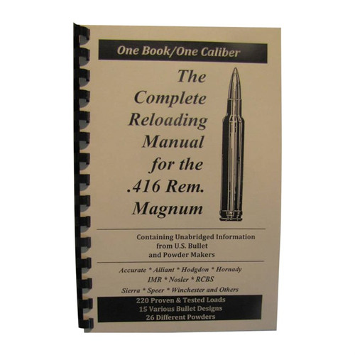 LOADBOOKS .416 REMINGTON MAGNUM EACH