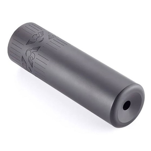 WHISPER 9MM 6.3125'' 5/8''X24 THREAD RIFLE SUPPRESSOR BLACK