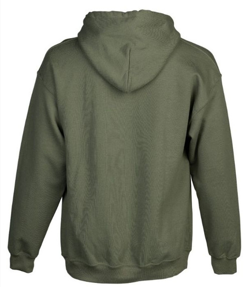 WHITETIAL GREEN XLARGEBROWNING HOODIE VINTAGE EMBLEM 