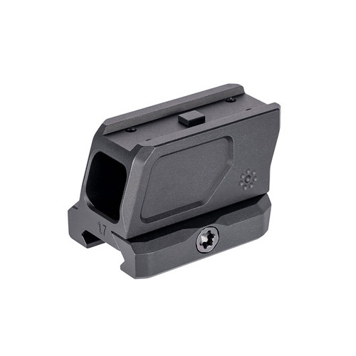 MOUNT FOR AIMPOINT MICRO T-1 AND T-2 OPTIC, 1.7'' HEIGHT, BLK