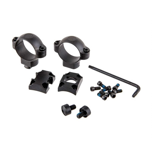 STD BROWNING X-BOLT 2-PC BASE/1   MEDIUM RINGS MATTE