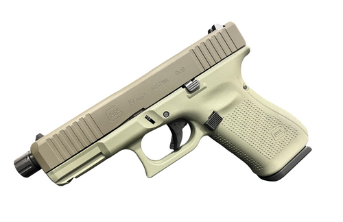 GLOCK 19 GEN 5 9MM TWO TONE ODG PISTOL 4" THREADED BBL 3-15RD MAGS