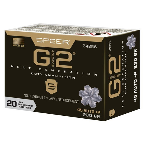Speer 45 ACP Ammo 230gr JHP Ammunition - 200 Rounds
