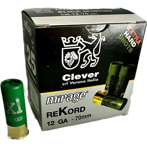 Clever 12 Gauge Ammo 1-1/4 oz #7.5 Ammunition - 25 Rounds