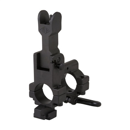 YHM-9394 -AR15 GAS BLOCK FRONT SIGHT W/LUG .750 STEEL BLACK