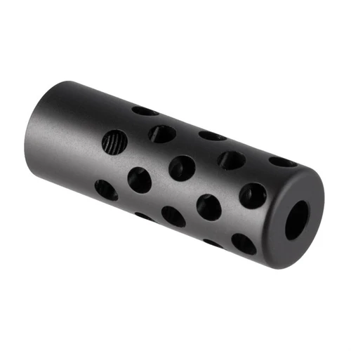 QUIET MUZZLE BRAKE 6.5 CALIBER 5/8-24 STEEL MATTE BLUED