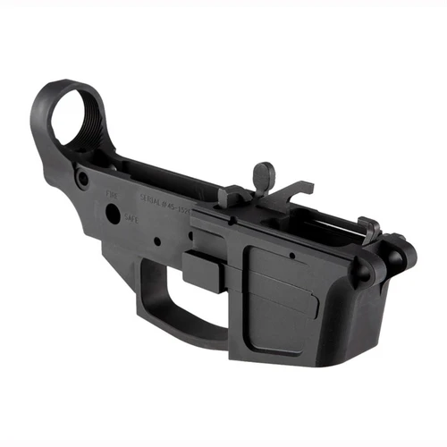 AR-15 MIKE-45 45 ACP BILLET LOWER RECEIVER STRIPPED BLACK