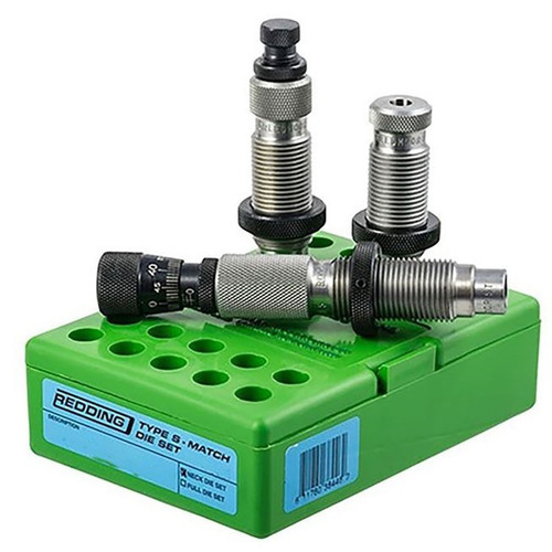 Redding Reloading Equipment 6.5mm Grendel Type S Bushing Neck Sizing, Body & Competition Seating Die Set