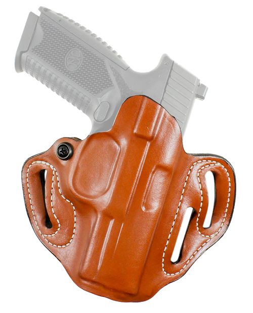 DeSantis Gunhide 002TAA09Z0 Speed Scabbard  OWB Tan Leather Fits S&W Shield X Right Hand