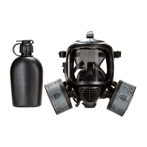 CM-6M TACT GAS MASK-FULL FACE RESPIRATOR W/DRINK SYSTEM