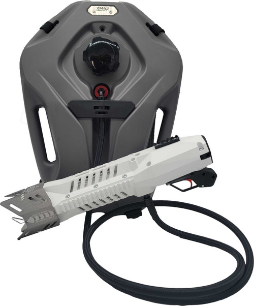 XM42-X Flamethrower with Backpack Tank - WHITE