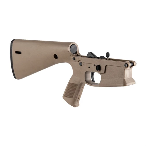 AR-15 KP-15 COMPLETE LOWER RECEIVER MIL-SPEC POLYMER FDE