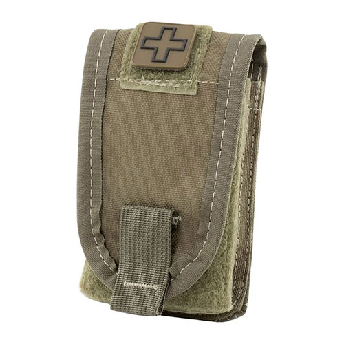 TOURNIQUET/SELF-AID POUCH W/MOLLE ATTACHMENT RANGER GREEN