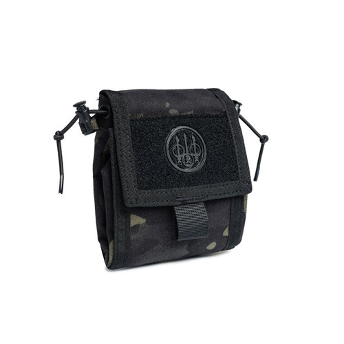 TACTICAL FOLDABLE MULTICAM DUMP POUCH - MULTICAM BLACK