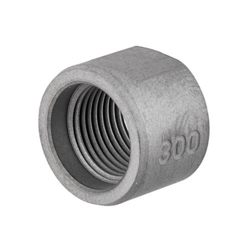 SMOOTH SS THREAD PROTECTOR 1/2-24 STAINLESS STEEL