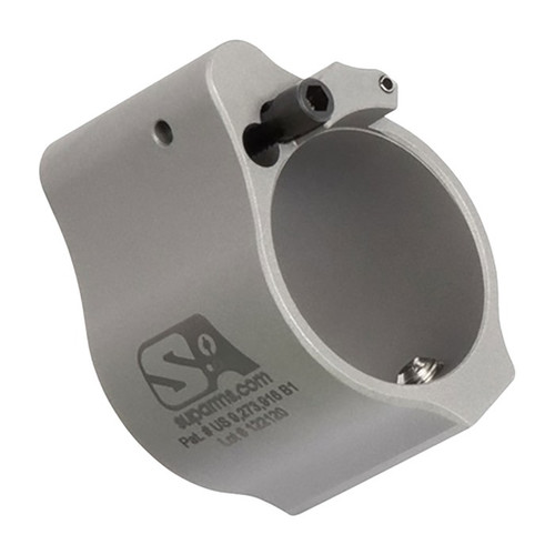 AR-15 SOLID ADJUSTABLE GAS BLOCK .936'' STAINLESS STEEL