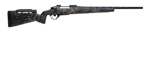 Seekins Precision 11710457F Havak PH3 22 Creedmoor 3+1 20" Black Spiral Fluted Threaded Barrel, Black Stainless Steel Receiver w/Picatinny Rail, M-LOK Rail Forend, Seekins Mini Chassis Woodland Shadow Camo Carbon Composite Stock, Right Hand