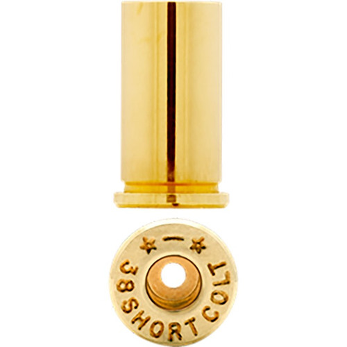 38 SHORT COLT BRASS 100/BAG