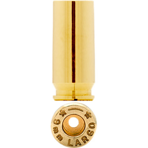 9MM LARGO BRASS 100/BAG