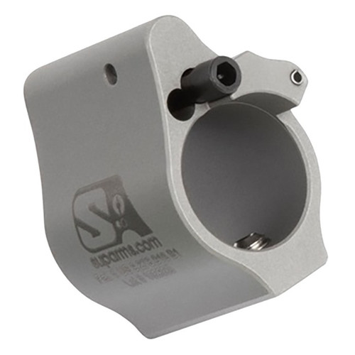 AR-15 SOLID ADJUSTABLE GAS BLOCK .625'' STAINLESS STEEL
