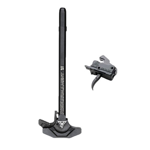 RAVE 140 TRIGGER CURVED & EXTENDED LATCH CHARGING HANDLE