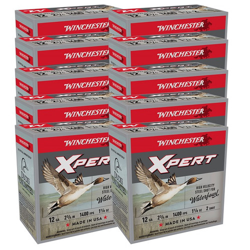 XPERT WATERFOWL 12 GAUGE 2-3/4'' 1-1/8OZ #2 SHOT 250/CASE