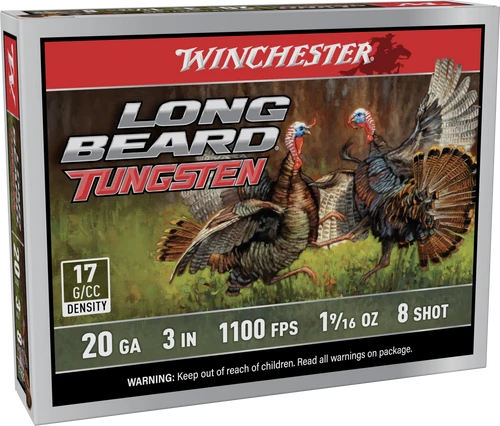 WIN LBT2038  20G 3"  #8 LONGBEARD TS17 1-9/16 5/10