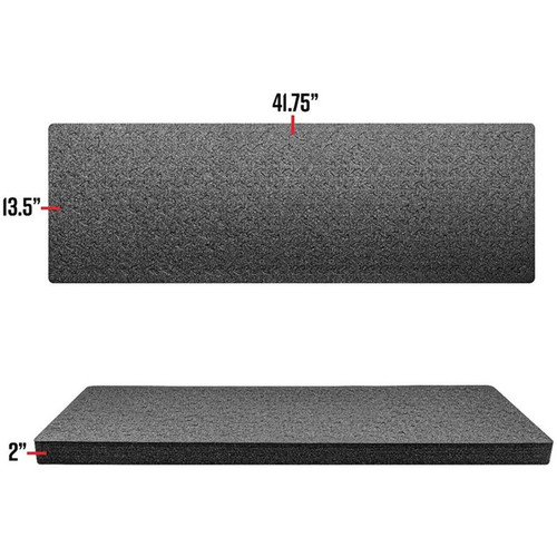 RAGAR CROSSLINK FOAM INSERT 41.75''X13.5'' FOR HARD RIFLE CASE
