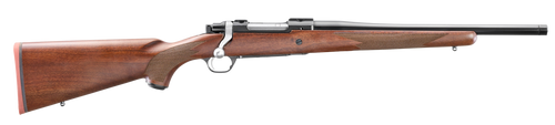 Ruger 67100 Hawkeye Hunter 308 Win 4+1 16.60" Satin Blued Threaded Barrel, Satin Blued Steel Receiver w/Integral Scope Mount, American Walnut Fixed Stock, Right Hand
