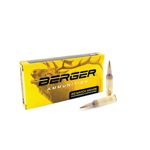 Berger 300 Winchester Short Magnum Ammo 185gr CHH Ammunition - 20 Rounds