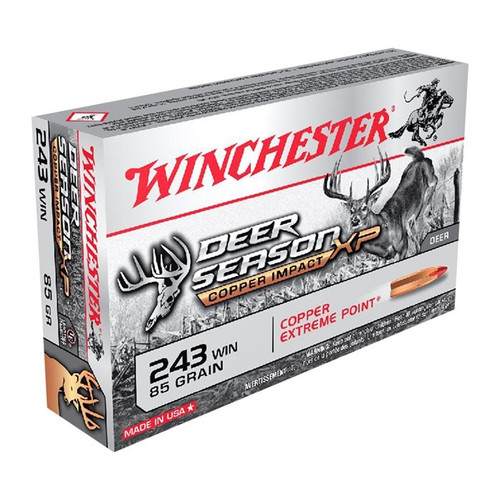 Winchester .243 Ammo 85gr XP Ammunition - 20 Rounds