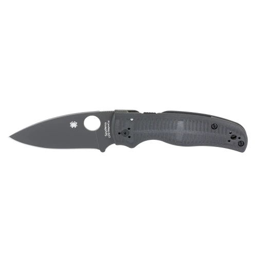 SPYDERCO SHAMAN SALT 3.58" BLK
