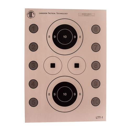 LANGDON TACTICAL SKILLS TARGETS 100/PACK