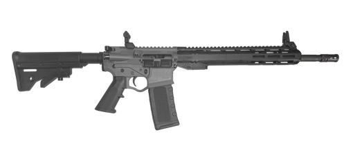 ATI ALPHA MAXX 5.56 RIFLE 16" HBAR BBL, 13" HANDGUARD SNIPER GREY, FLIP UP 1-30RD MAG