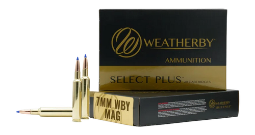 Weatherby 7mm WBY Magnum Ammo 146gr HC Ammunition - 20 Rounds