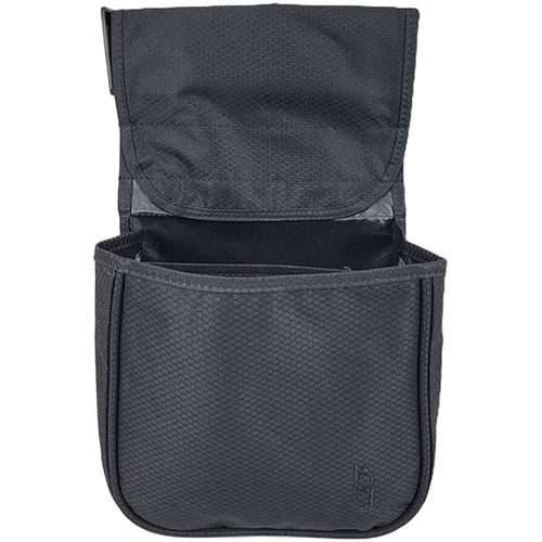TEAM SERIES DIVIDED SHELL POUCH WITH BELT BLACK
