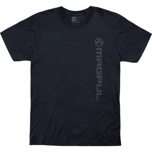 VERT LOGO COTTON T-SHIRT SMALL NAVY