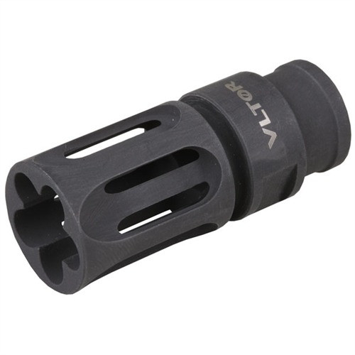 VC-1 FLASH SUPPRESSOR 22 CALIBER 1/2-28 STEEL BLACK