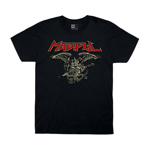 HEAVY METAL COTTON T-SHIRT BLACK MEDIUM
