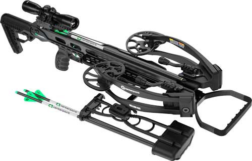 ADJUSTABLE STOCK 400FPS BLACK<CENTERPOINT XBOW HELLION 400 