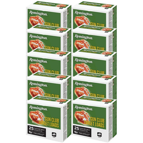 GUN CLUB TARGET 12 GAUGE 2-3/4'' 1OZ #8 SHOT 250/CASE