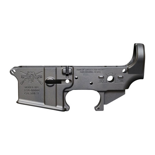 M4 ANGRY PATRIOT STRIPPED LOWER RECEIVER BLACK