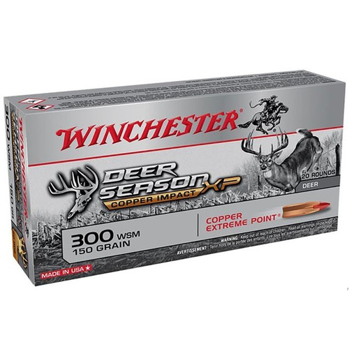 Winchester 300 Winchester Magnum Ammo 150gr Deer Season XP Ammunition - 20 Rounds